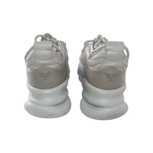 Versace Chain Reaction Sneakers Mens Shoes Size 42, US 9 Gray main image 8